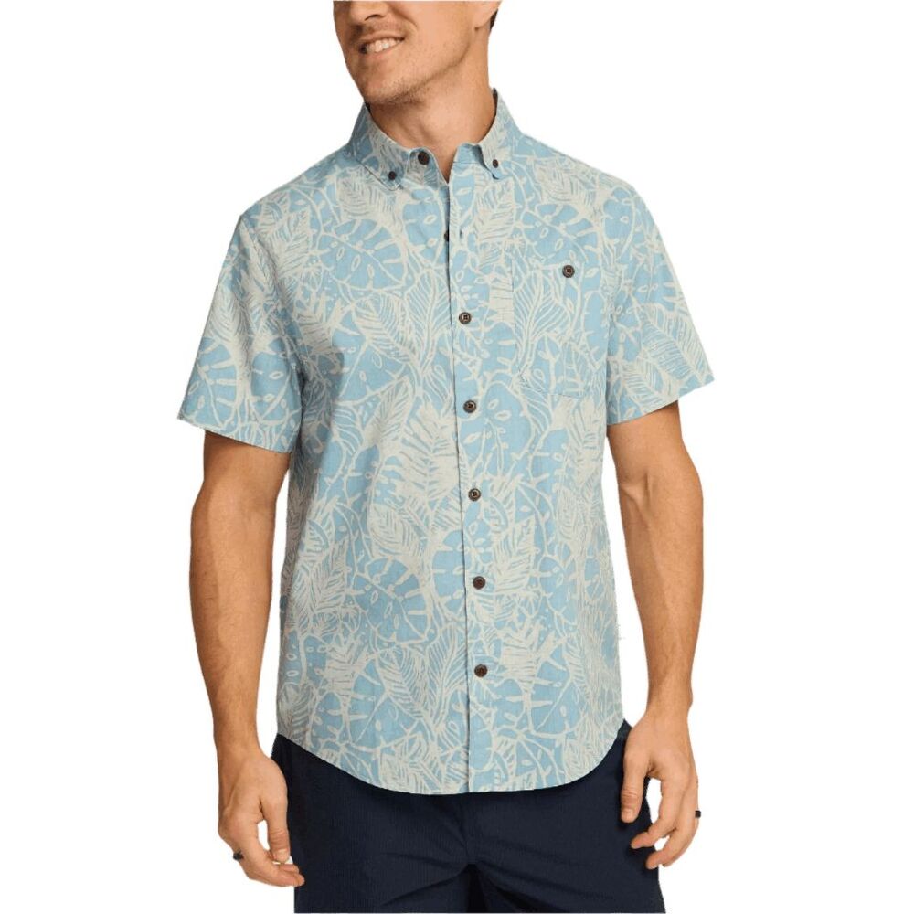 Howler Bros Brothers Leafy Lithograph Mansfield Button Up Shirt Mens Size Medium